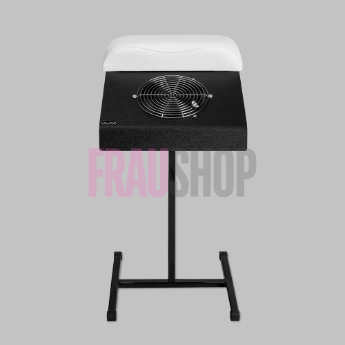 Витяжка для педикюру ÜLKA X2 (ÜLKA Basic) чорна з чорною стійкою, біла подушка