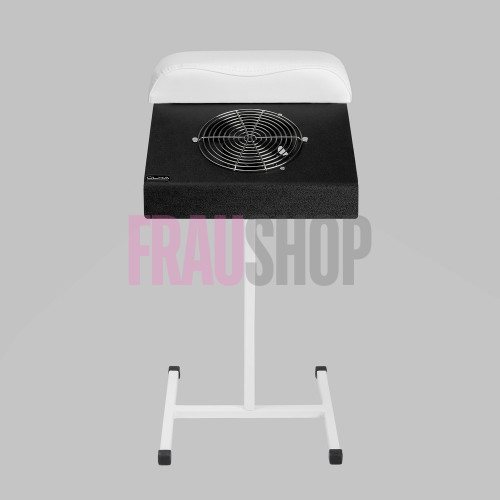 Витяжка для педикюру ÜLKA X2 (ÜLKA Basic) чорна з білою стійкою, біла подушка