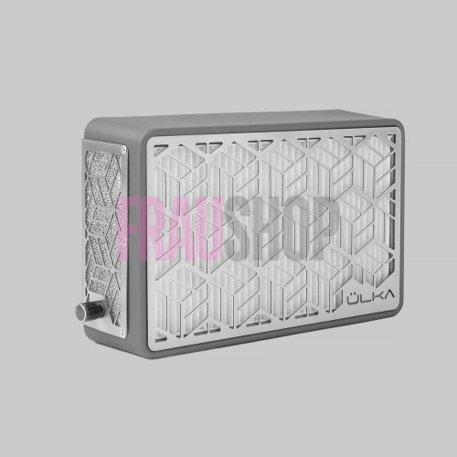 Витяжка для манікюра та педикюру ÜLKA Bee Сіра настільна з фільтром