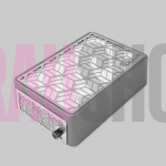 Витяжка для манікюра та педикюру ÜLKA Bee Сіра настільна з фільтром