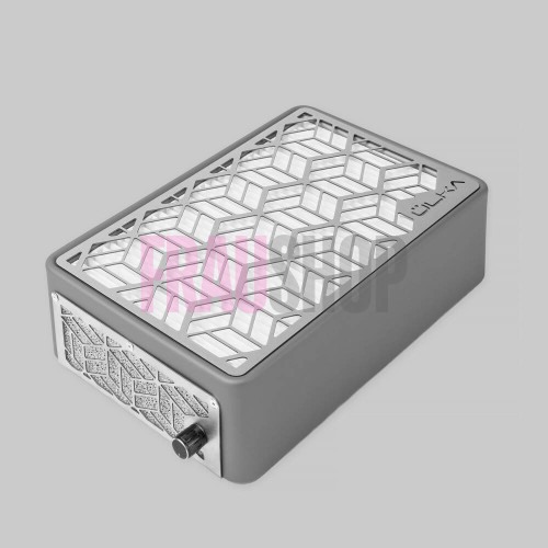 Витяжка для манікюра та педикюру ÜLKA Bee Сіра настільна з фільтром