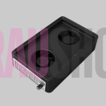 Витяжка для манікюра та педикюру ÜLKA Bee Чорна настільна з фільтром