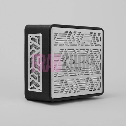 Витяжка для манікюра та педикюру ÜLKA Premium X2F Чорна настільна з фільтром