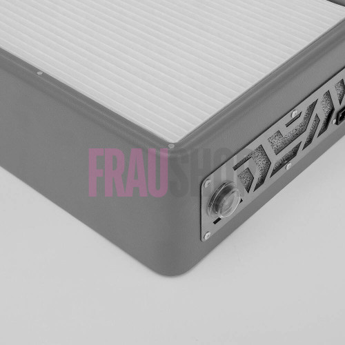 Витяжка для манікюра та педикюру ÜLKA Premium X2F Сіра настільна з фільтром