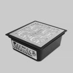 Витяжка для манікюра ÜLKA Premium Чорна під монтаж з фільтром