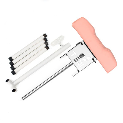 Педікюрна підставка для настільних витяжок Teri з рожевим верхом