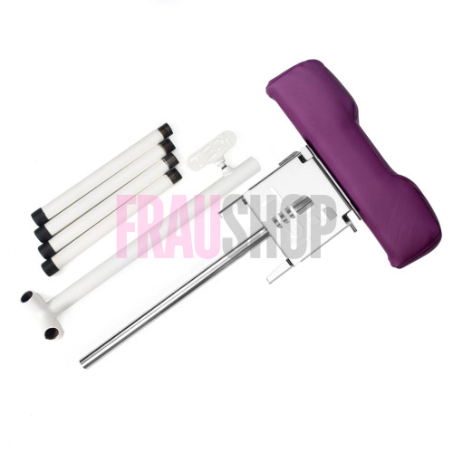 Педікюрна підставка для настільних витяжок Teri з пурпурним верхом