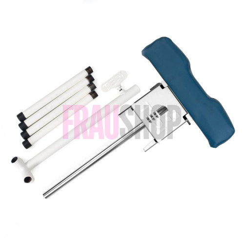 Педікюрна підставка для настільних витяжок Teri з синім верхом