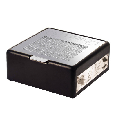 Настільна манікюрна витяжка Teri 800 M чорна (решітка металік)