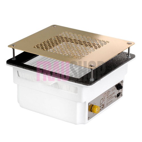 Вбудовувана манікюрна витяжка Teri 800 біла (решітка золото)