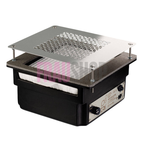 Вбудовувана манікюрна витяжка Teri Turbo чорна (решітка металік)