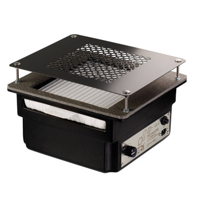 Вбудовувана манікюрна витяжка Teri Turbo чорна (решітка чорна)