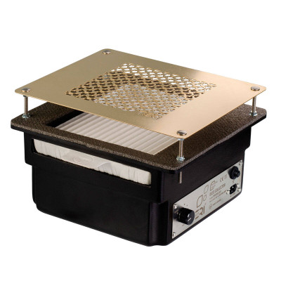 Вбудовувана манікюрна витяжка Teri 800 чорна (решітка золото)