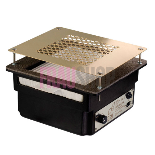 Вбудовувана манікюрна витяжка Teri Turbo чорна (решітка золото)