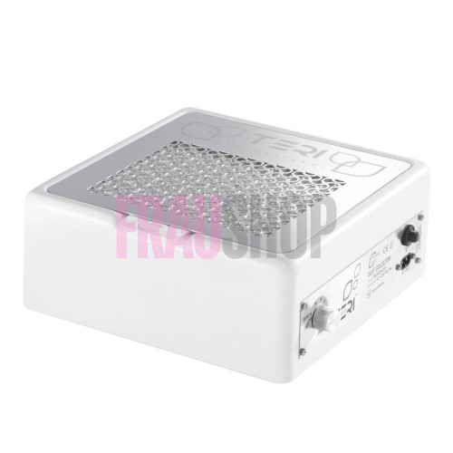 Настільна манікюрна витяжка Teri 800 M біла (решітка металік)