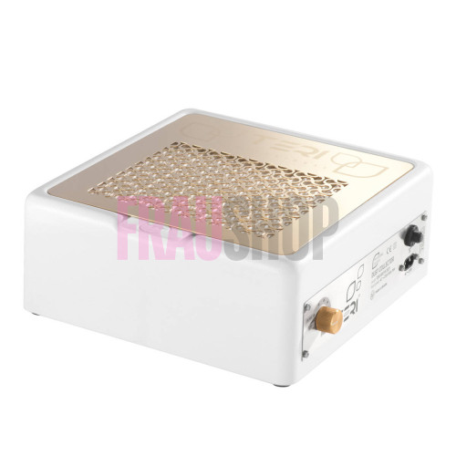 Настільна манікюрна витяжка Teri 800 M біла (решітка золото)